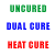 Uncured, Dual Cure, Heat Cure